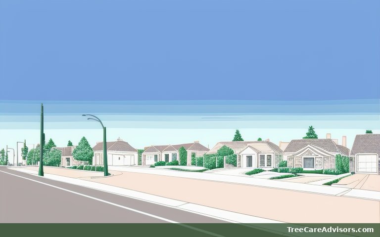 Neighborhood street view in Anthem, AZ