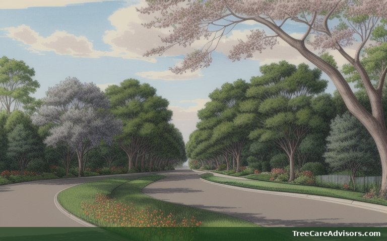 Neighborhood street view in Arnold, CA