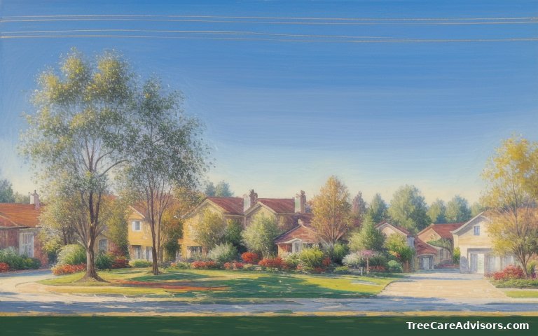 Neighborhood street view in Mountain Meadows, CA