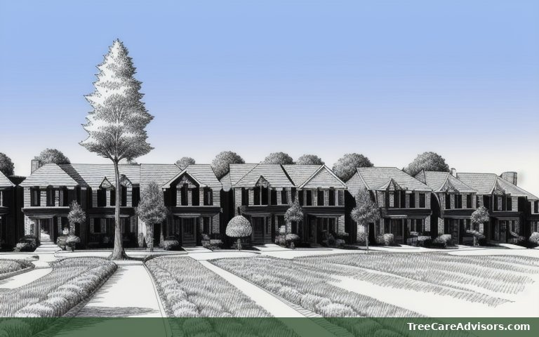 Neighborhood street view in Ukiah, CA