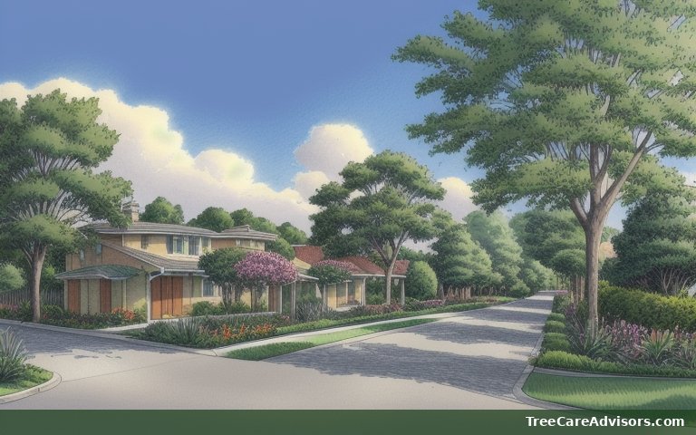 Neighborhood street view in Alta, CA