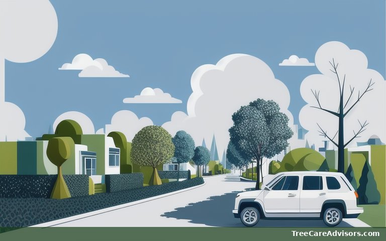 Neighborhood street view in Ridgemark, CA