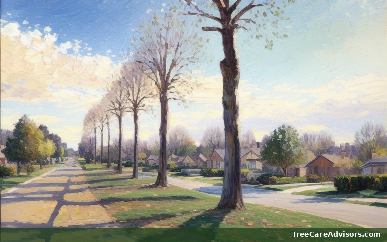 Neighborhood street view in Redlands, CA