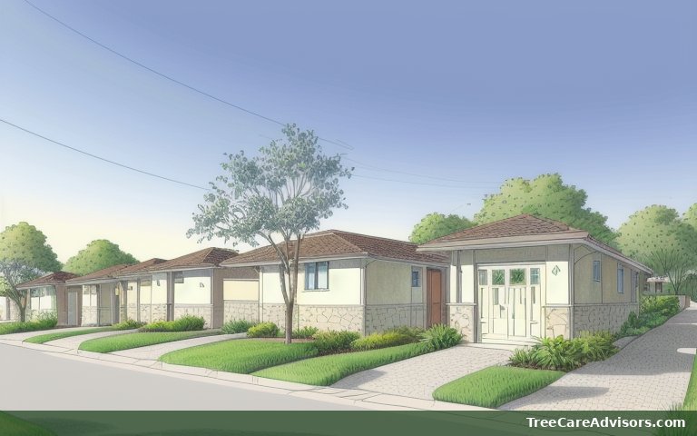 Neighborhood street view in Colma, CA