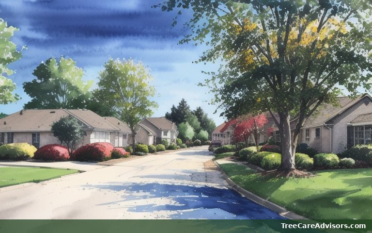 Neighborhood street view in Phoenix Lake, CA