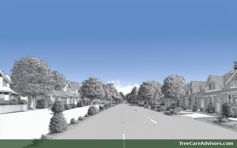 Neighborhood street view in Wellington, CO