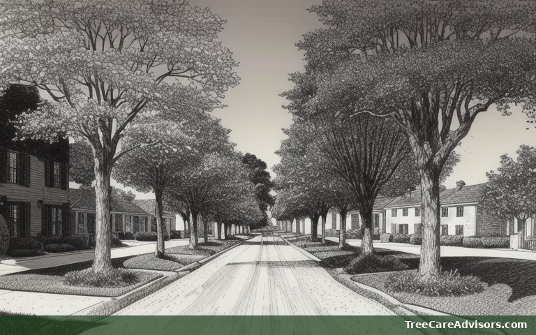 Neighborhood street view in Westcreek, CO