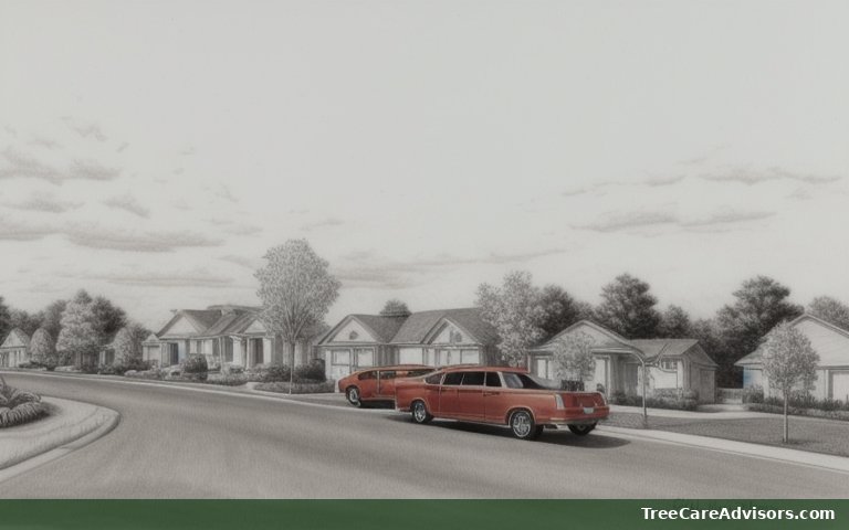 Neighborhood street view in Severance, CO