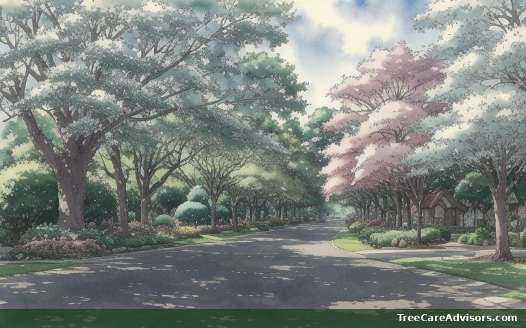 Neighborhood street view in Orange, CT