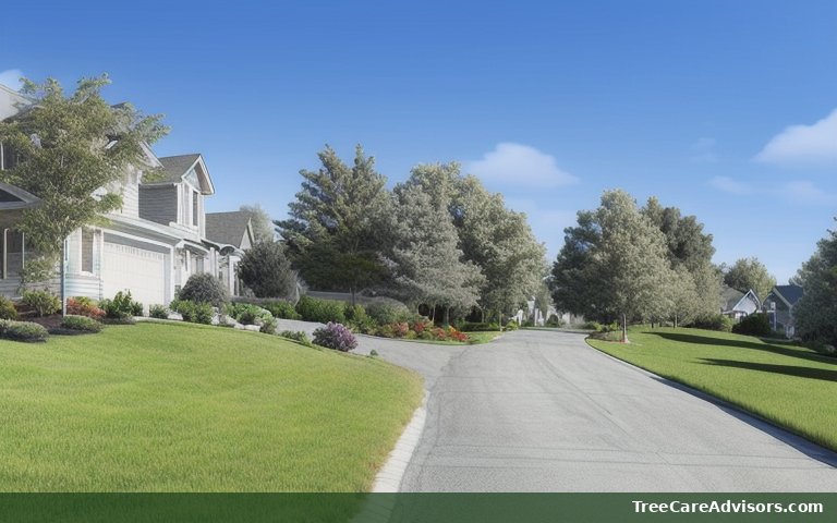 Neighborhood street view in St. Georges, DE