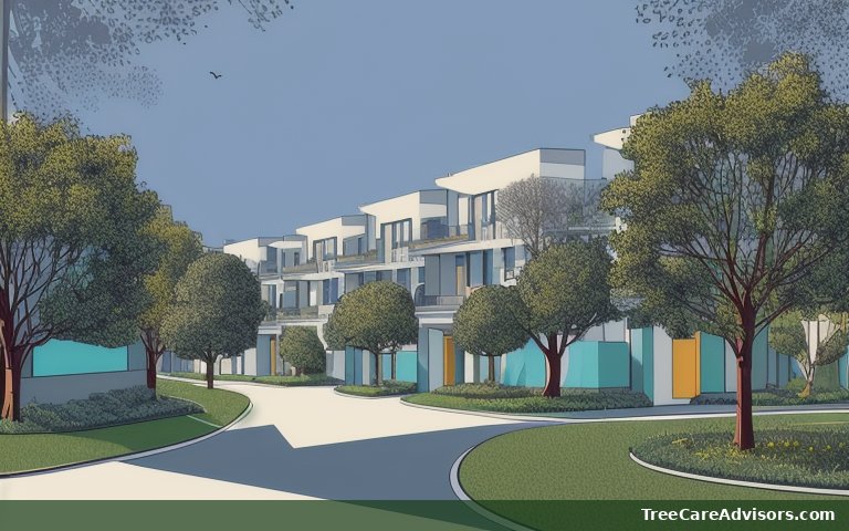 Neighborhood street view in Lewes, DE