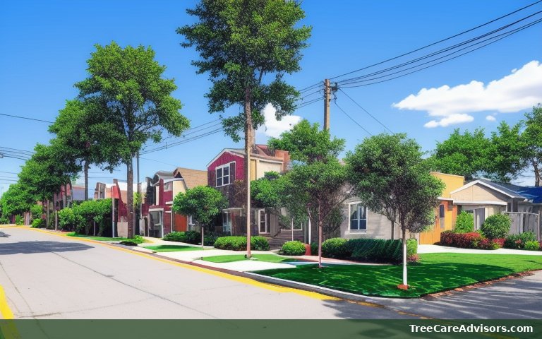 Neighborhood street view in Weston, FL