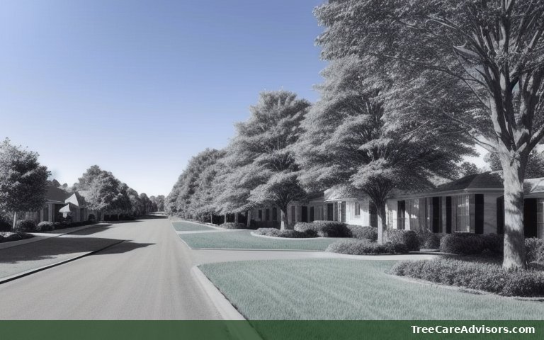 Neighborhood street view in Fernandina Beach, FL