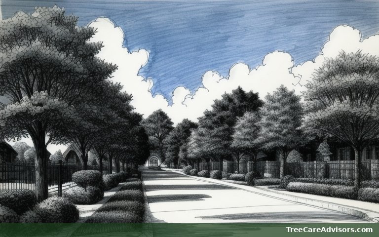 Neighborhood street view in Maitland, FL