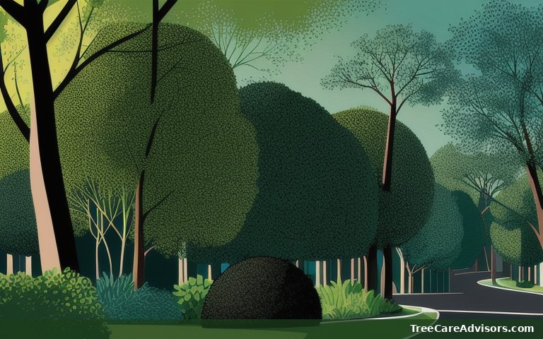 Neighborhood street view in St. Lucie Village, FL