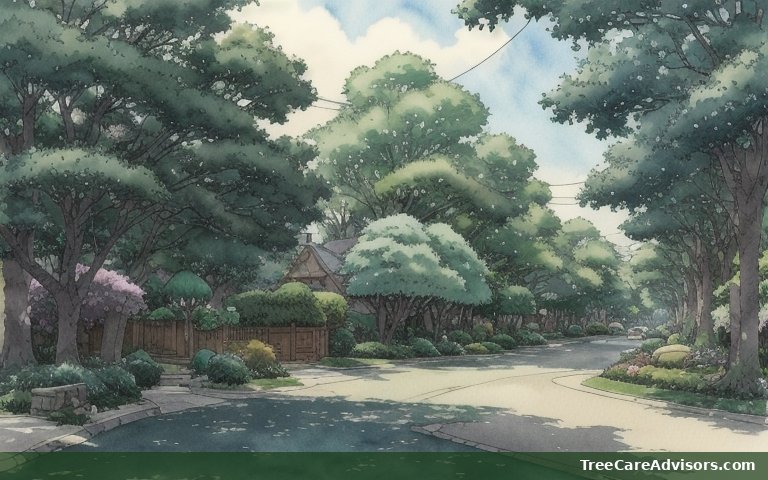 Neighborhood street view in Tybee Island, GA
