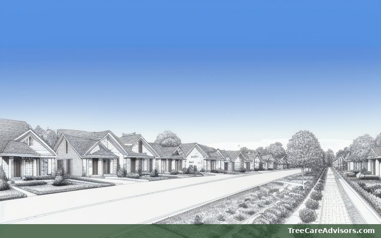 Neighborhood street view in Kula, HI