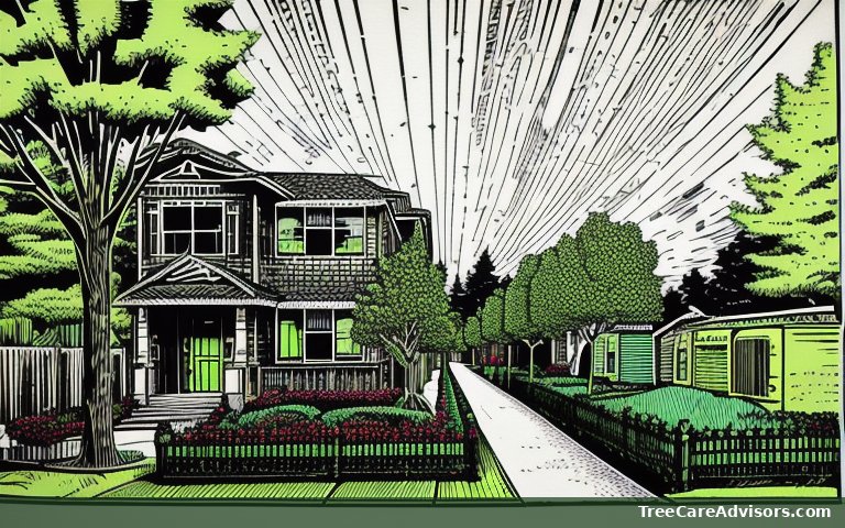 Neighborhood street view in Dover, ID