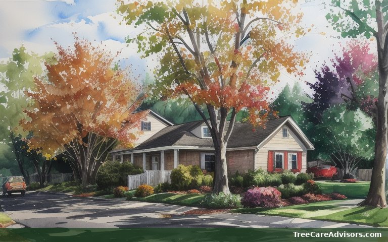 Neighborhood street view in Northbrook, IL