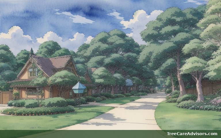 Neighborhood street view in Long Beach, IN