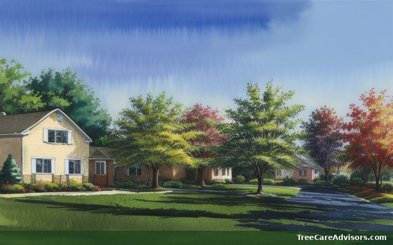 Neighborhood street view in Ogden Dunes, IN