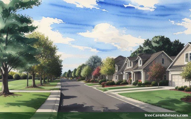 Neighborhood street view in Fairway, KS