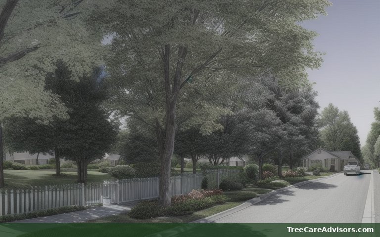 Neighborhood street view in Deale, MD