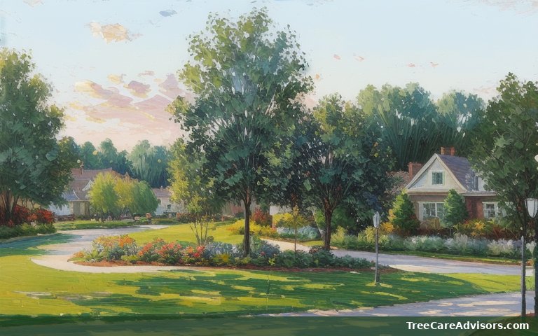 Neighborhood street view in Solomons, MD