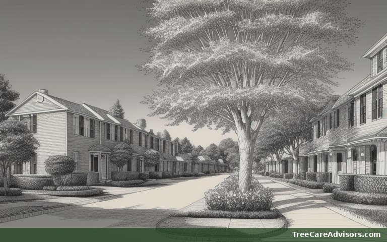 Neighborhood street view in Pylesville, MD