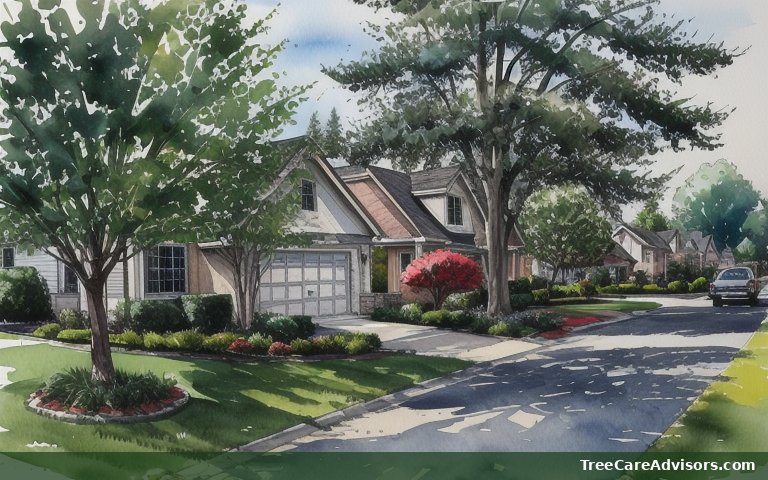 Neighborhood street view in Framingham, MA