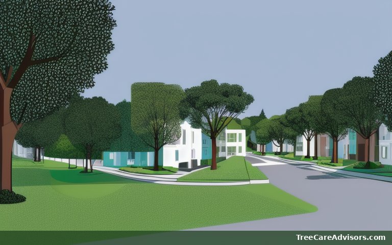 Neighborhood street view in Cedar Crest, MA