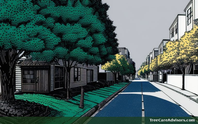 Neighborhood street view in Westborough, MA