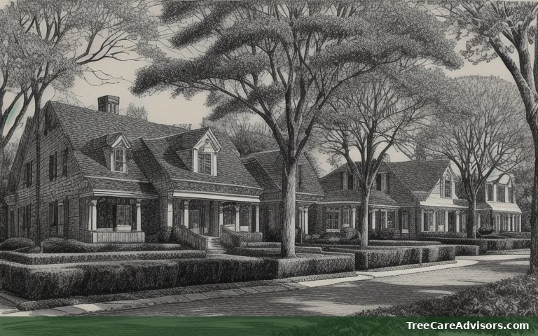 Neighborhood street view in Nowthen, MN