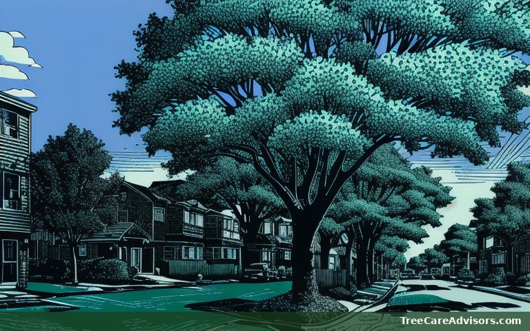 Neighborhood street view in Mendota Heights, MN