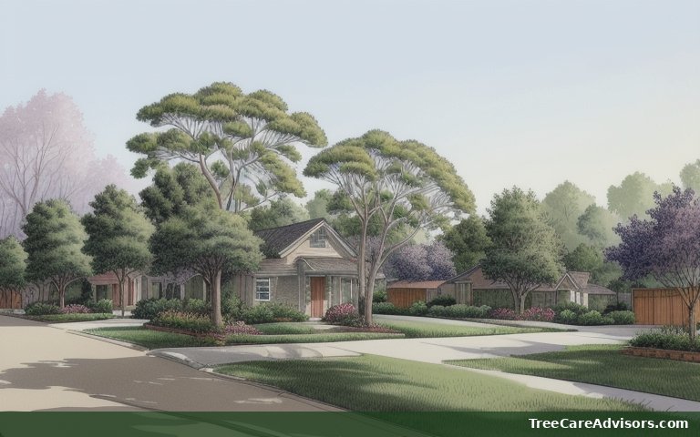 Neighborhood street view in Spring Park, MN