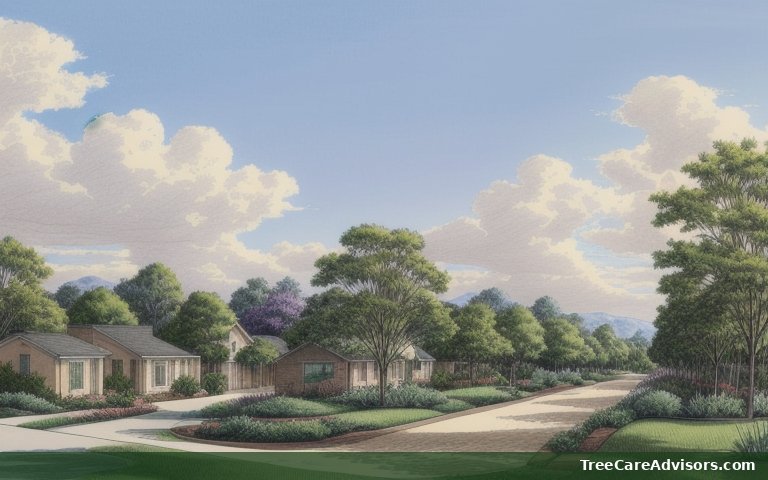 Neighborhood street view in Olivette, MO