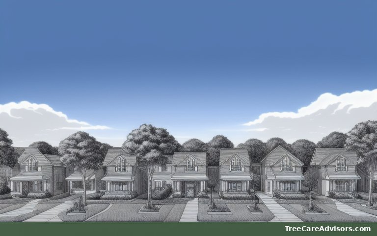 Neighborhood street view in Bozeman, MT