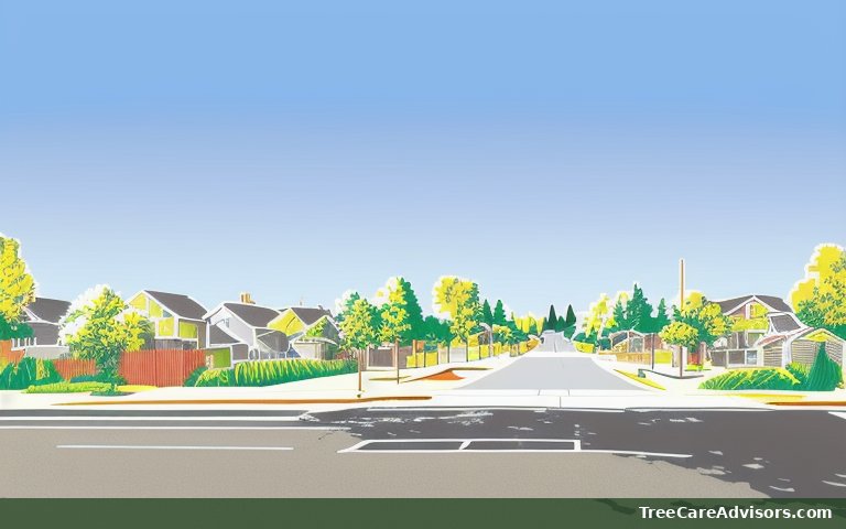 Neighborhood street view in Double Spring, NV