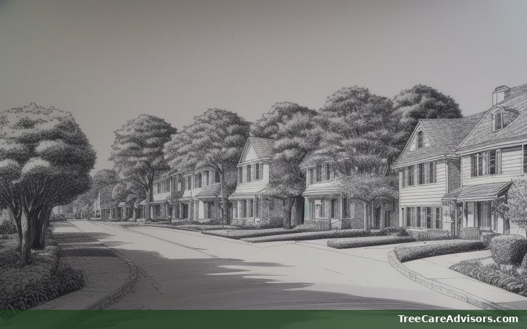 Neighborhood street view in Hampton Beach, NH