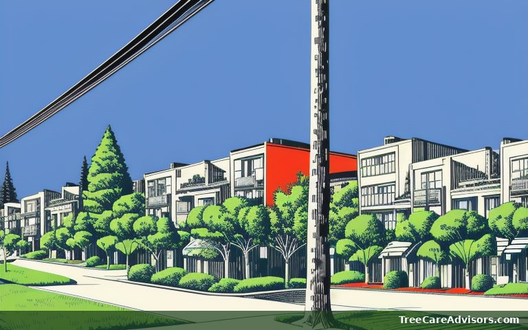 Neighborhood street view in Brielle, NJ