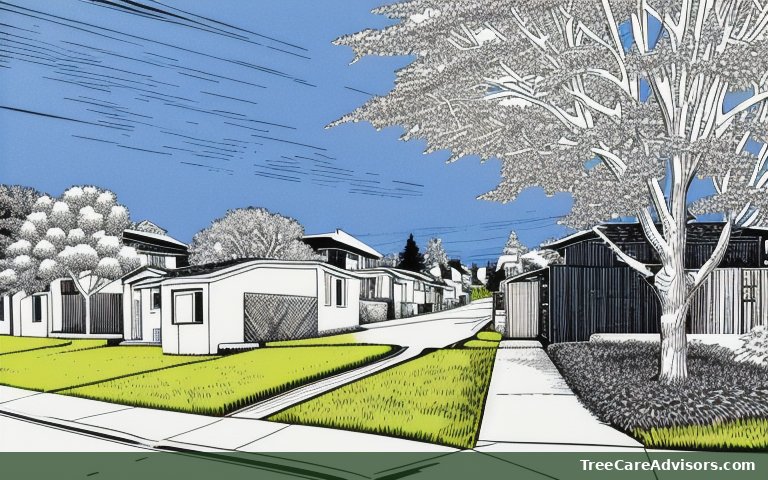 Neighborhood street view in Patchogue, NY