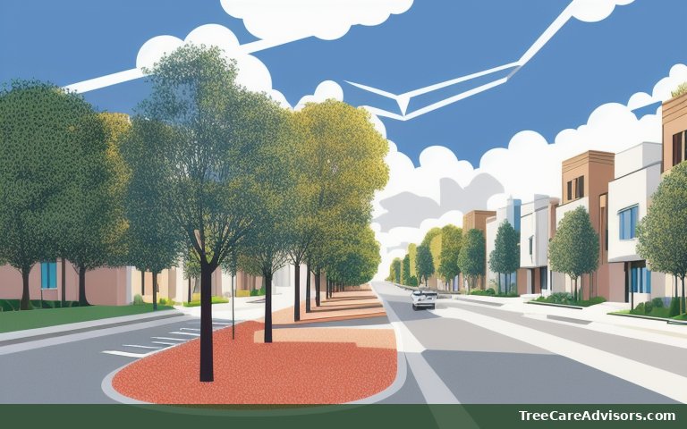 Neighborhood street view in Whispering Pines, NC