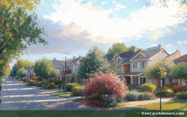 Neighborhood street view in Kure Beach, NC