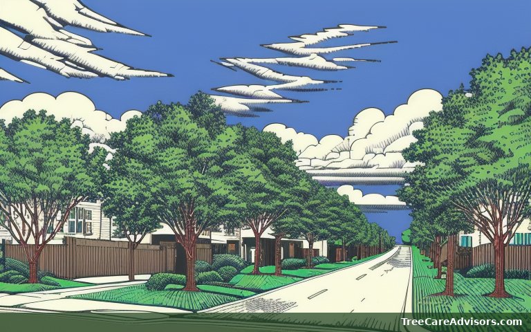 Neighborhood street view in Logan, ND