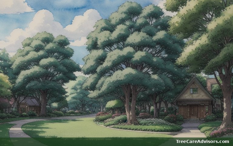 Neighborhood street view in Pepper Pike, OH