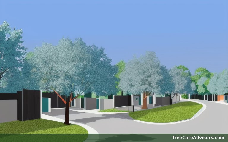 Neighborhood street view in Boring, OR