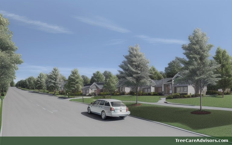 Neighborhood street view in Beaver Marsh, OR