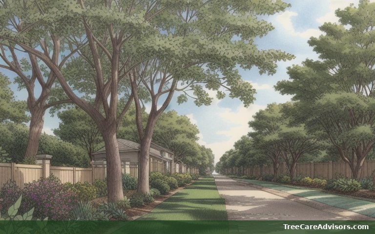 Neighborhood street view in Sublimity, OR