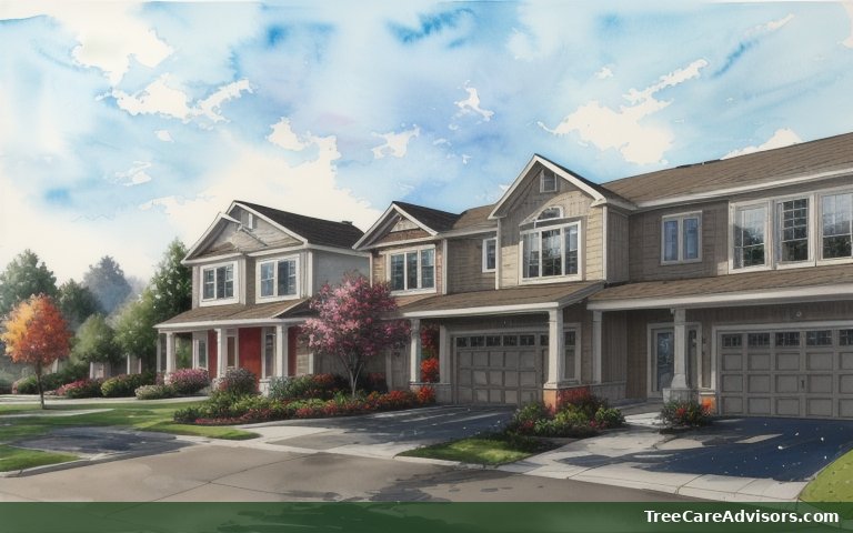 Neighborhood street view in Cedar Mill, OR