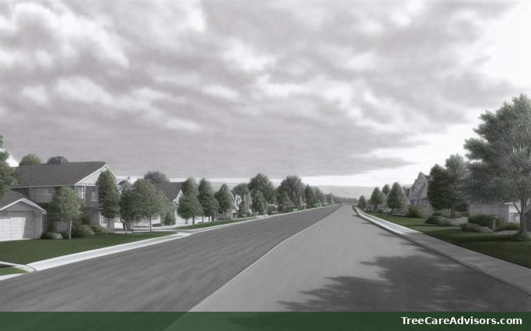 Neighborhood street view in Fox Chapel, PA